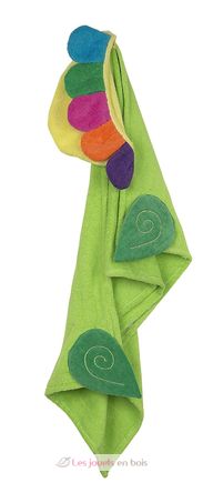 Serviette de bain enfant Fleur ZOO-122-001-013 Zoocchini 2