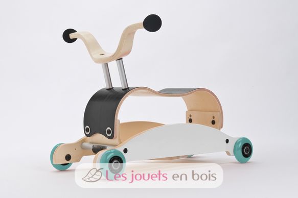 Mini Flip - Set de 4 roues - Bleu WBD-5134 Wishbone Design Studio 2