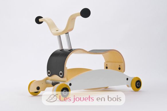 Mini Flip - Set de 4 roues - Jaune WBD-5133 Wishbone Design Studio 2