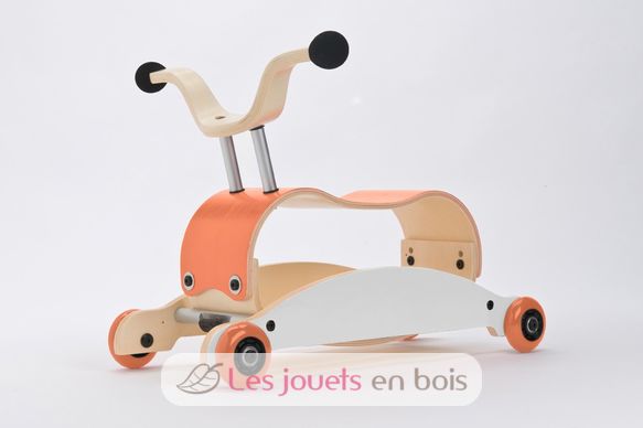 Mini Flip - Set de 4 roues - Orange WBD-5139 Wishbone Design Studio 3