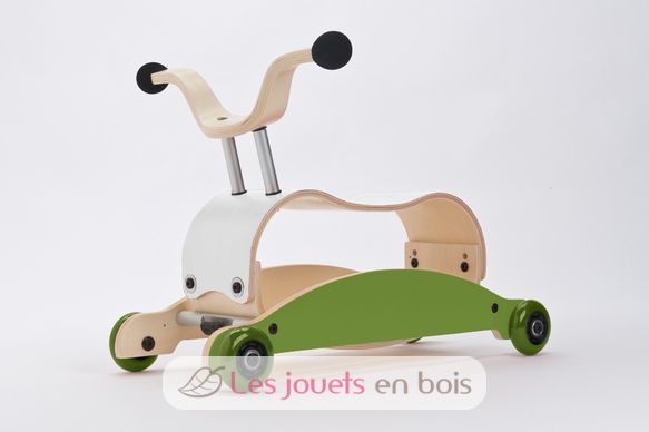 Mini Flip - Set de 4 roues - Vert WBD-5132 Wishbone Design Studio 3