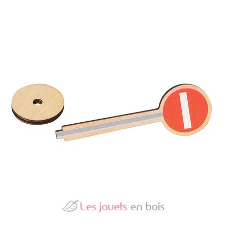 Set de 40 panneaux de signalisation GK53761 Goki 4