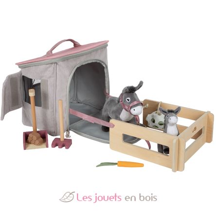 Âne avec écurie et accessoires LE12896 Small Foot company 2