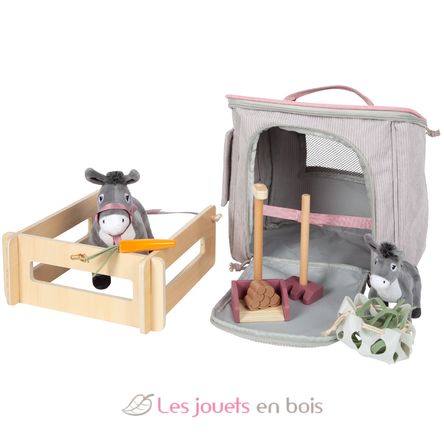 Âne avec écurie et accessoires LE12896 Small Foot company 3
