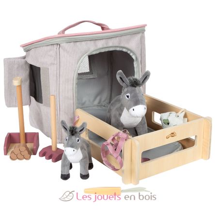 Âne avec écurie et accessoires LE12896 Small Foot company 1