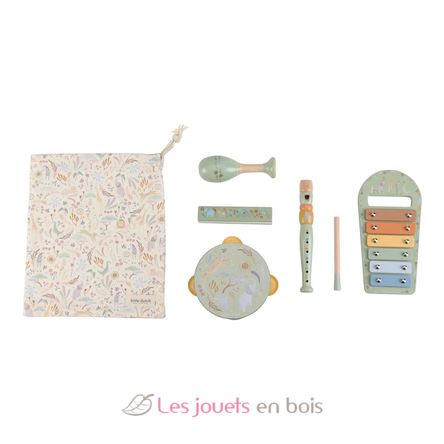 Set de musique vert Safari Friends LD7473 Little Dutch 2