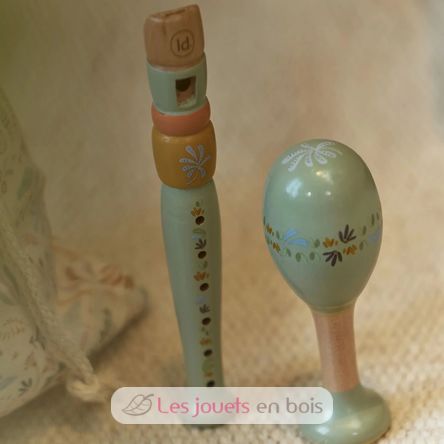 Set de musique vert Safari Friends LD7473 Little Dutch 6