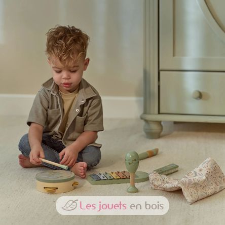 Set de musique vert Safari Friends LD7473 Little Dutch 7