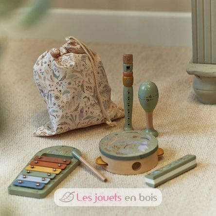 Set de musique vert Safari Friends LD7473 Little Dutch 8