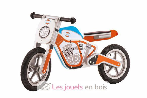 MOTO ENFANT ROUGE DRAISIENNE DESIGN MOTO