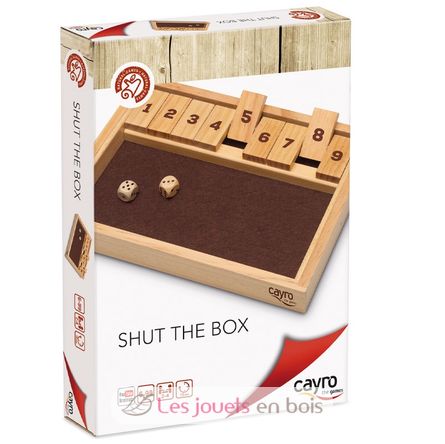 Jeu de dés Shut the box CA621 Cayro 3