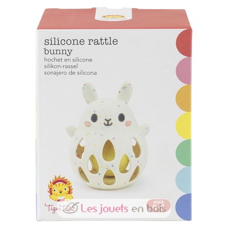 Hochet lapin en silicone TT1-1017 Tiger Tribe 3