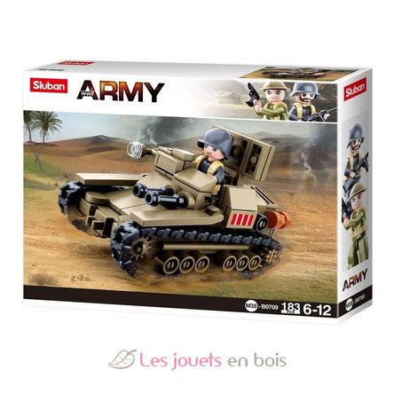 Army WWII - Petit char d'assaut italien SL-M38-B0709 Sluban 3