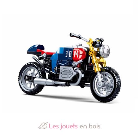Model Bricks - Moto Café Racer SL-M38-B0958 Sluban 3