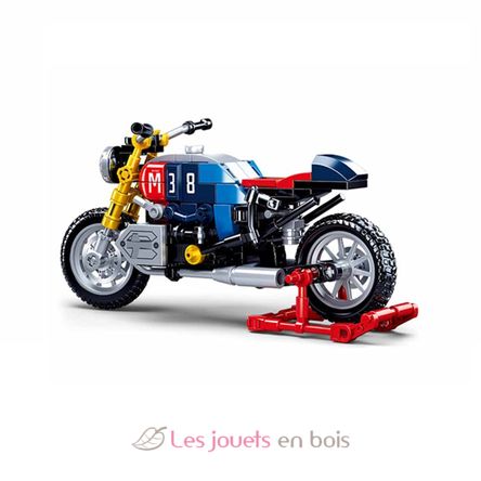 Model Bricks - Moto Café Racer SL-M38-B0958 Sluban 4