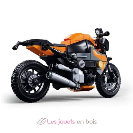 Model Bricks - Moto orange SL-M38-B1130 Sluban 3