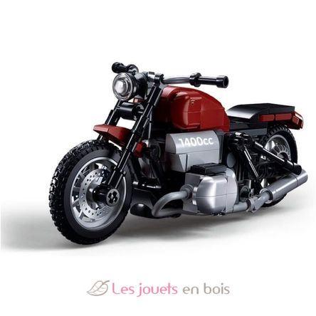Model Bricks - Moto style harley SL-M38-B1131 Sluban 2
