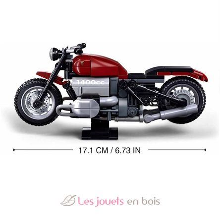 Model Bricks - Moto style harley SL-M38-B1131 Sluban 4