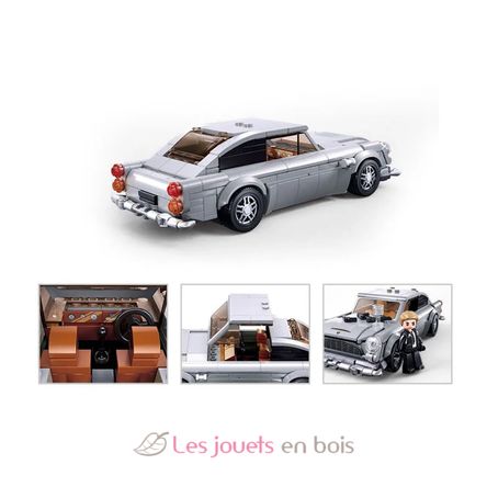 Model Bricks - Voiture agent secret SL-M38-B1125 Sluban 4
