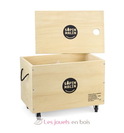 Caisse de 1000 planchettes en bois SM51845 Sapin Malin 3