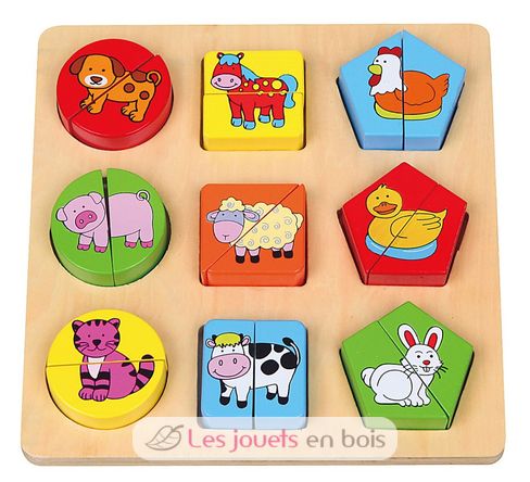 Puzzle Les Animoitiés SM59585 Sapin Malin 1