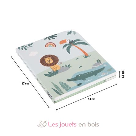 Livre de coloriage LCD motifs Safari LE12904 Small Foot company 10