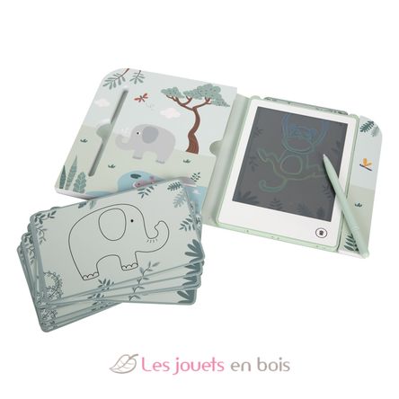 Livre de coloriage LCD motifs Safari LE12904 Small Foot company 3