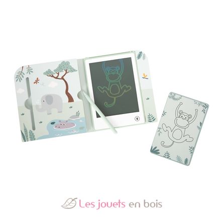 Livre de coloriage LCD motifs Safari LE12904 Small Foot company 4