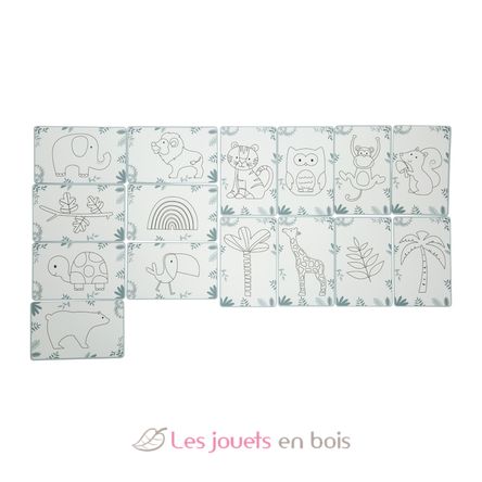 Livre de coloriage LCD motifs Safari LE12904 Small Foot company 7
