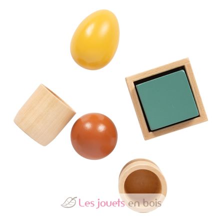 Jeu de tri Montessori avec boule, cube et œuf LE12925 Small Foot company 7