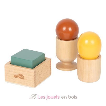 Jeu de tri Montessori avec boule, cube et œuf LE12925 Small Foot company 8