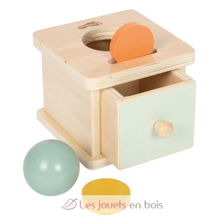 Boîte à enficher avec boule Montessori LE12930 Small Foot company 2