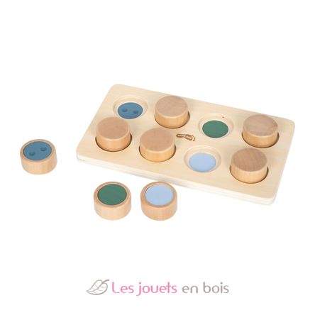 Jeu de mémo tactile Montessori LE12931 Small Foot company 1