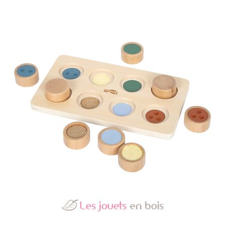 Jeu de mémo tactile Montessori LE12931 Small Foot company 4