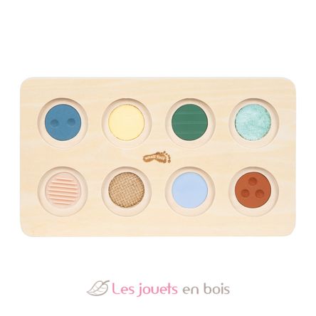 Jeu de mémo tactile Montessori LE12931 Small Foot company 6