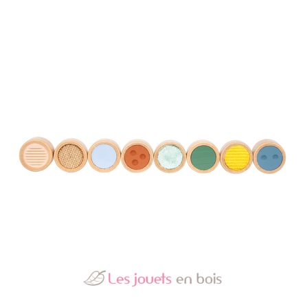 Jeu de mémo tactile Montessori LE12931 Small Foot company 7