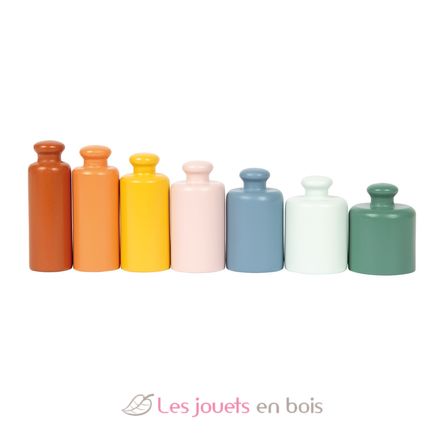 Jeu d'encastrement Montessori avec cylindres LE12932 Small Foot company 4