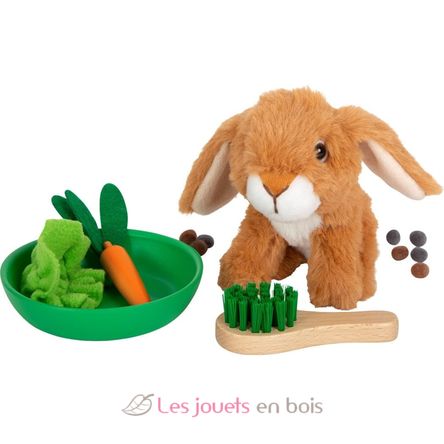 Clapier à lapin avec enclos LE12399 Small foot company 9