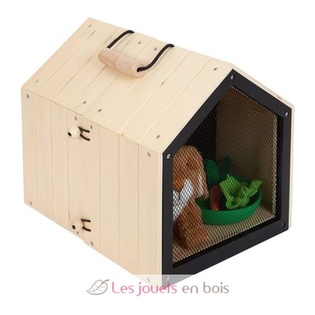 Clapier à lapin avec enclos LE12399 Small foot company 6