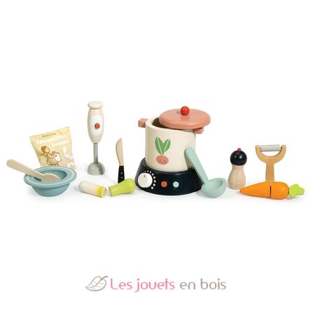 Soupière en bois TL8230 Tender Leaf Toys 3