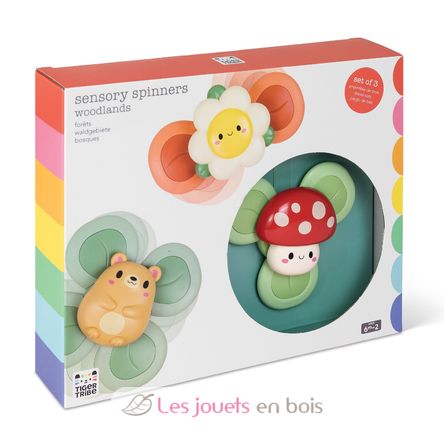 3 Spinners sensoriels Forêt TT1-1050 Tiger Tribe 13