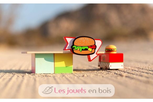 Cabane Burger Food C-STCFD3 Candylab Toys 5