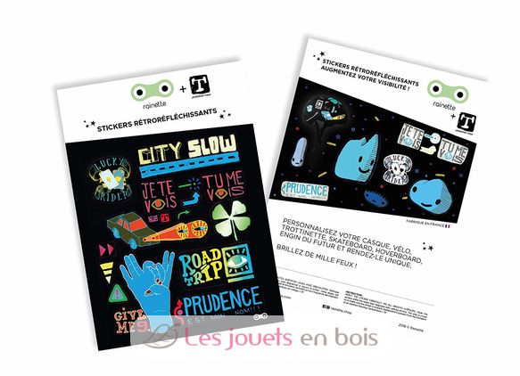 Stickers City Slow Couleur RA-STI-CITC Rainette 1