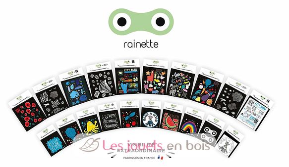 Stickers Super Héros Couleur RA-STI-HERC Rainette 4