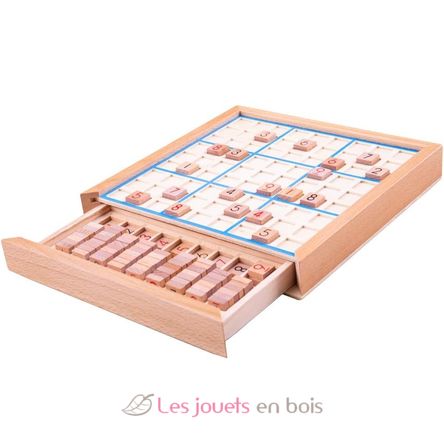 Sudoku en bois BJ084 Bigjigs Toys 3