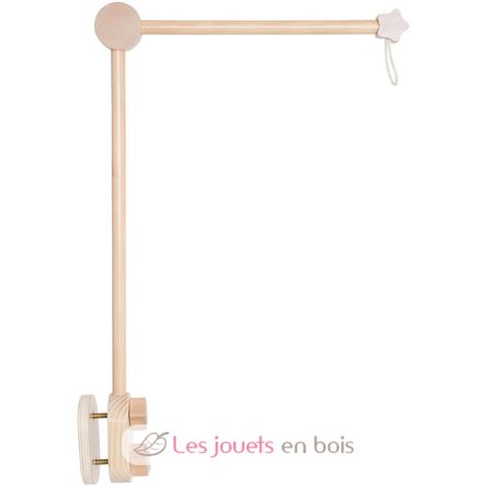 Support mobile en bois naturel JAB-T234 JaBaDaBaDo 1