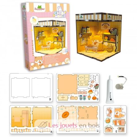 Mini scène à créer Chibi Box Chien SYCREA093 Sycomore 2