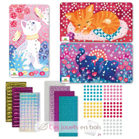 Mini mosaïques Chats SYCRE7075 Sycomore 2