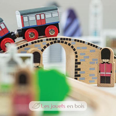 Circuit de train Ville de Londres BJ-T0099 Bigjigs Toys 8