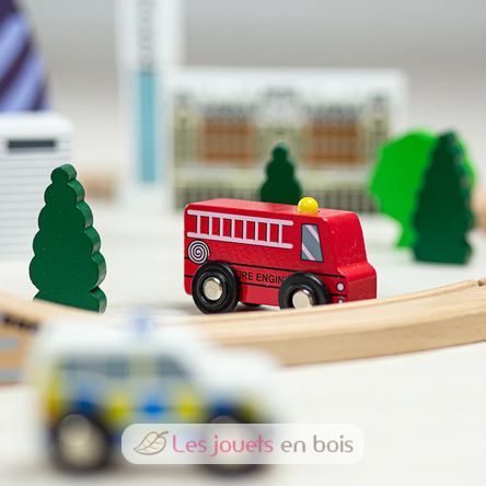 Circuit de train Ville de Londres BJ-T0099 Bigjigs Toys 2